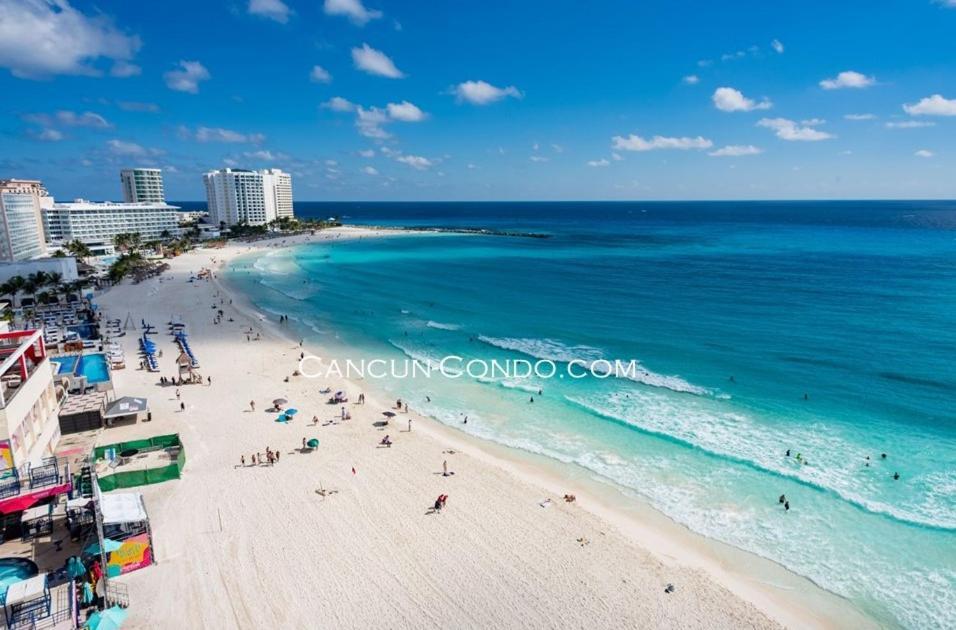 2 Story Oceanfront Penthouses On Cancun Beach! Zewnętrze zdjęcie