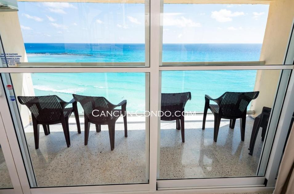 2 Story Oceanfront Penthouses On Cancun Beach! Zewnętrze zdjęcie