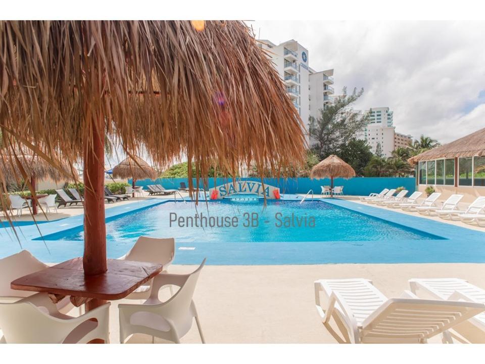 2 Story Oceanfront Penthouses On Cancun Beach! Zewnętrze zdjęcie