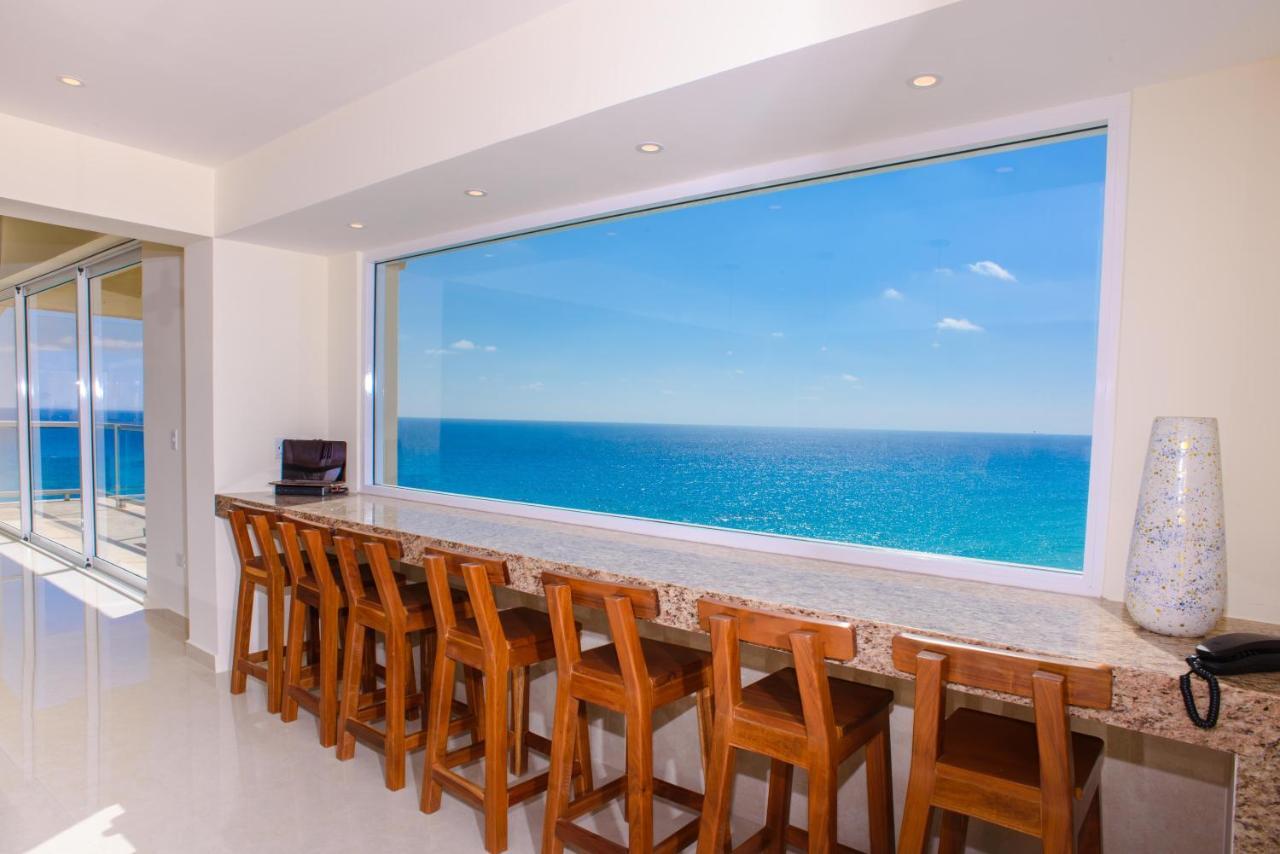 2 Story Oceanfront Penthouses On Cancun Beach! Zewnętrze zdjęcie