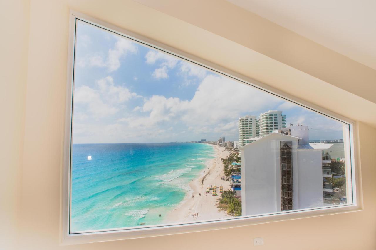 2 Story Oceanfront Penthouses On Cancun Beach! Zewnętrze zdjęcie